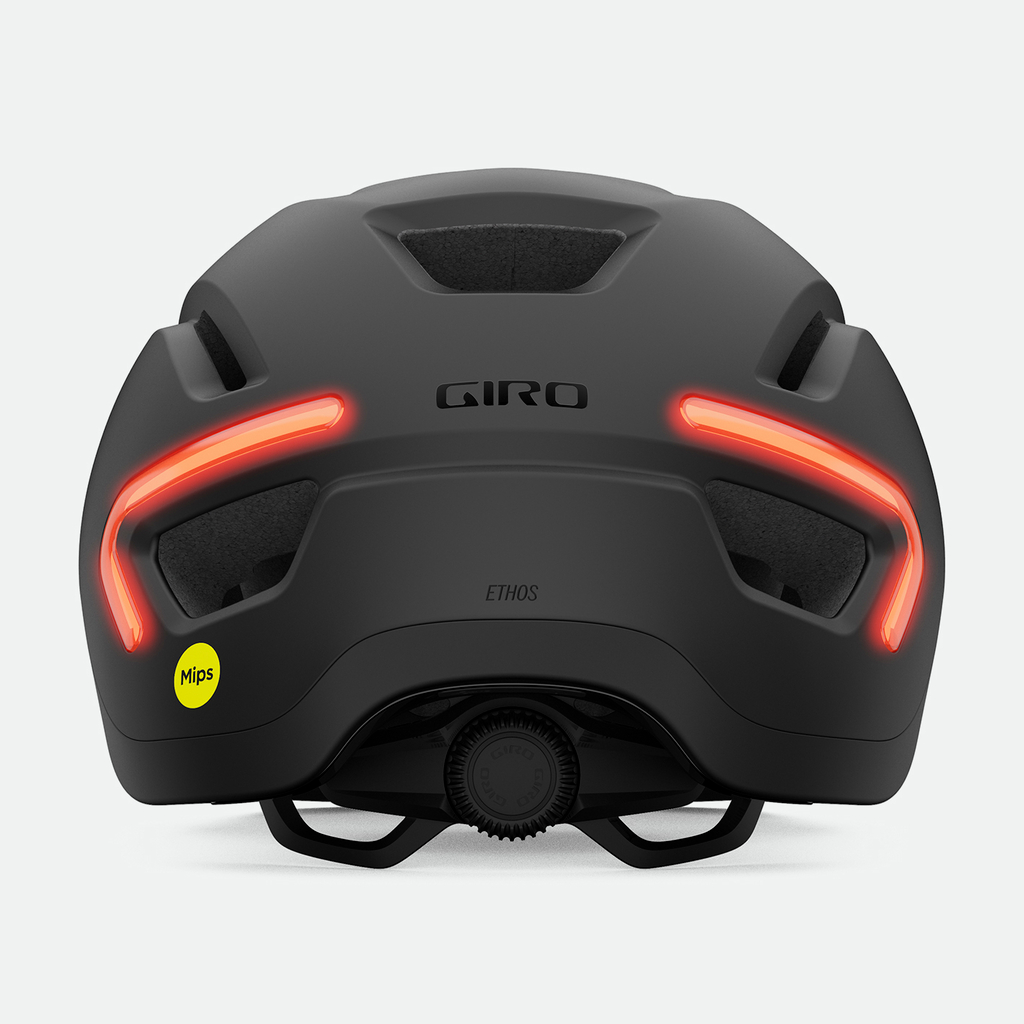 Giro Ethos LED Shield MIPS Stadt- und E-Bike Helm in SCHWARZ
