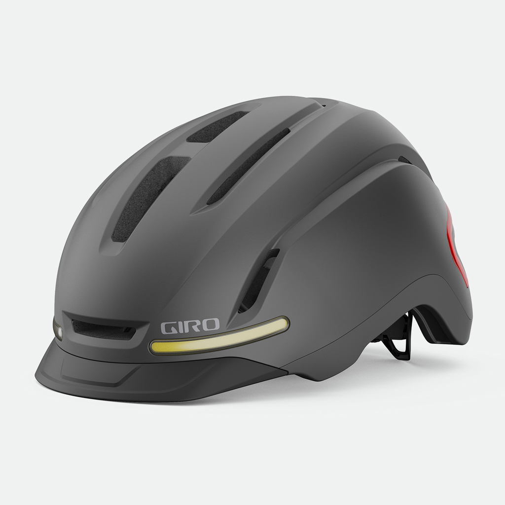 Giro Ethos LED MIPS Stadt- und E-Bike Helm in GRAU
