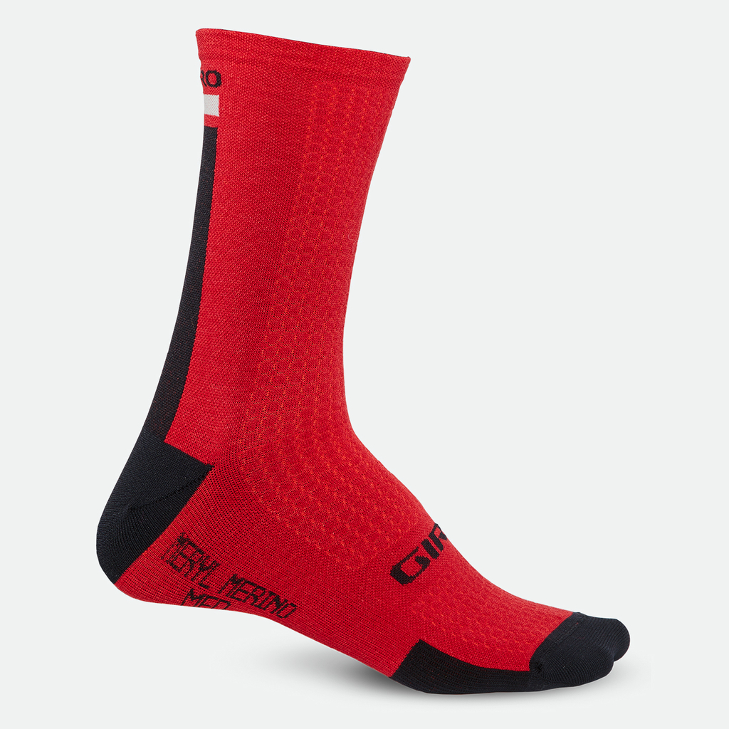Giro HRC+ Merino Socken in ROT