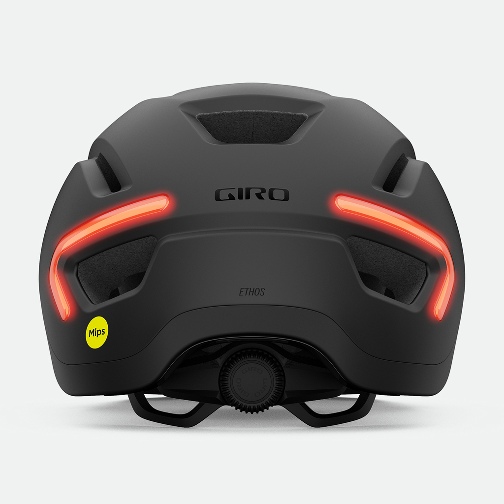 Giro Ethos LED MIPS Stadt- und E-Bike Helm in SCHWARZ