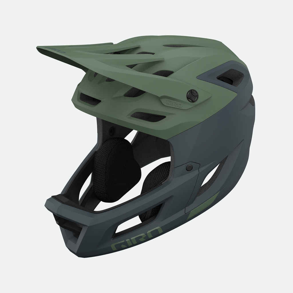 Giro Coalition Spherical MIPS Vollvisier Helm in GRÜN