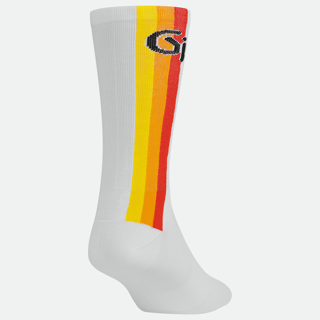 Giro Comp Racer High Rise Socken in WEISS