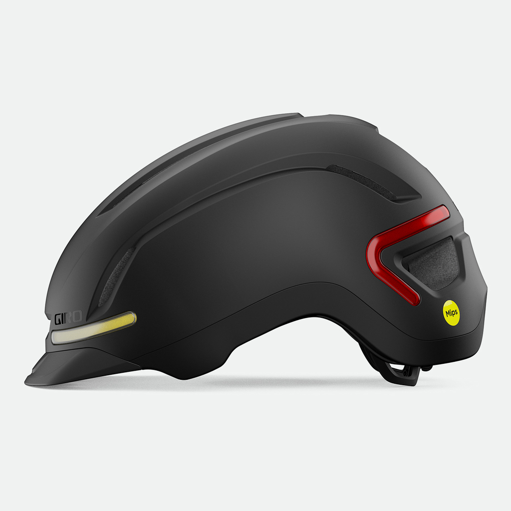 Giro Ethos LED MIPS Stadt- und E-Bike Helm in SCHWARZ