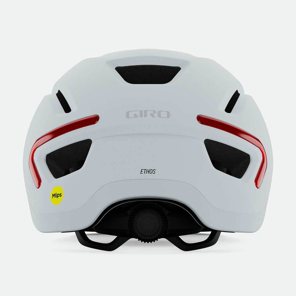 Giro Ethos LED Shield MIPS Stadt- und E-Bike Helm in WEISS
