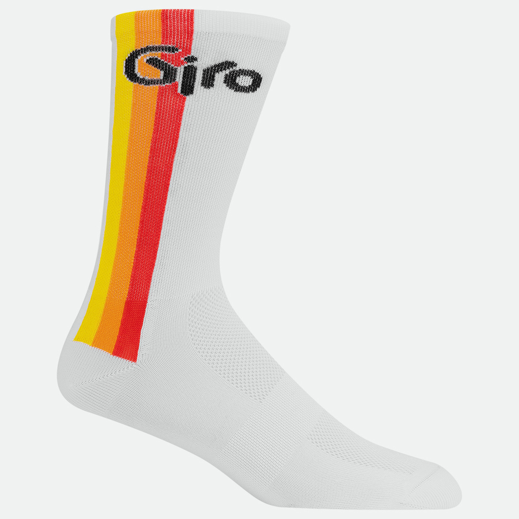Giro Comp Racer High Rise Socken in WEISS