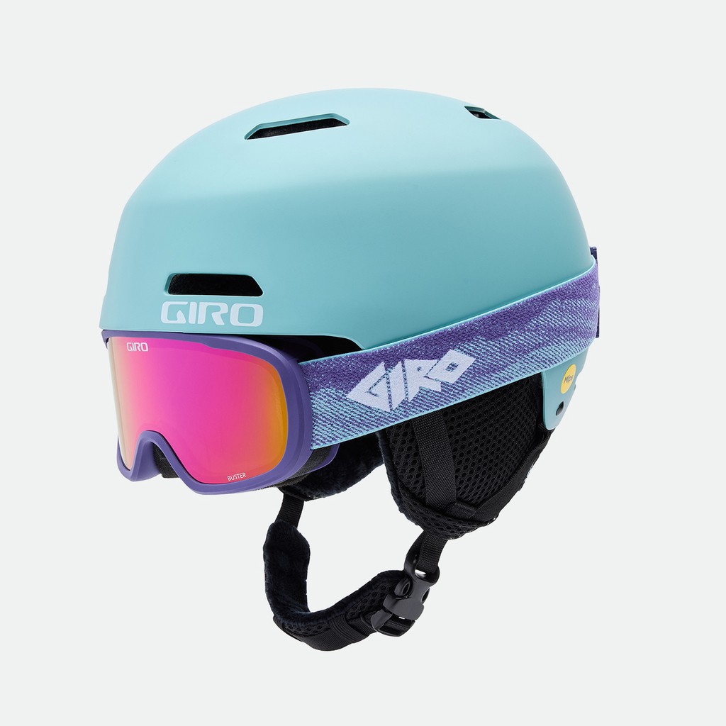 Giro Crüe MIPS FS Skihelm/-brille Kombo in BLAU