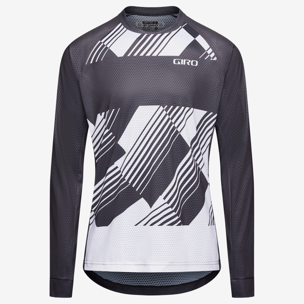Giro M Roust LS Trikot langarm in GRAU