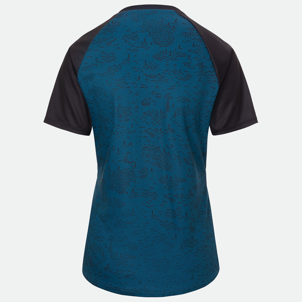 Giro W Roust Jersey Trikot kurzarm in BLAU