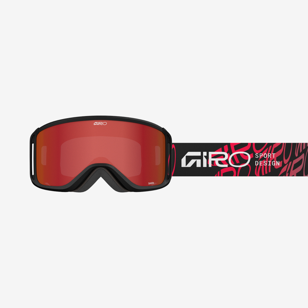 Giro Sagen Flash Skibrille in ROT