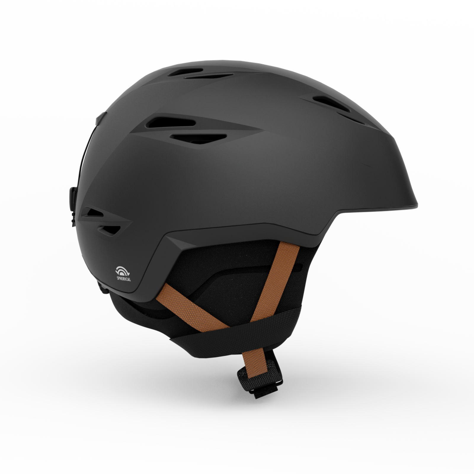 Giro Grid Spherical Helmet All Mountain Helm in SCHWARZ