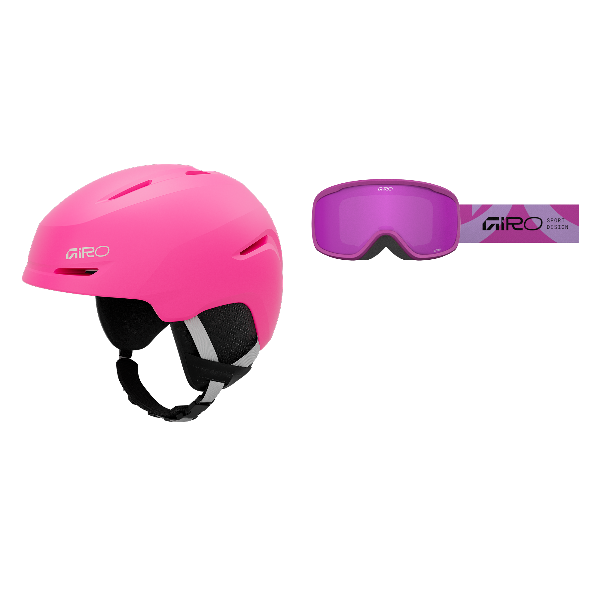 Spur Skihelm/Skibrille Kombo