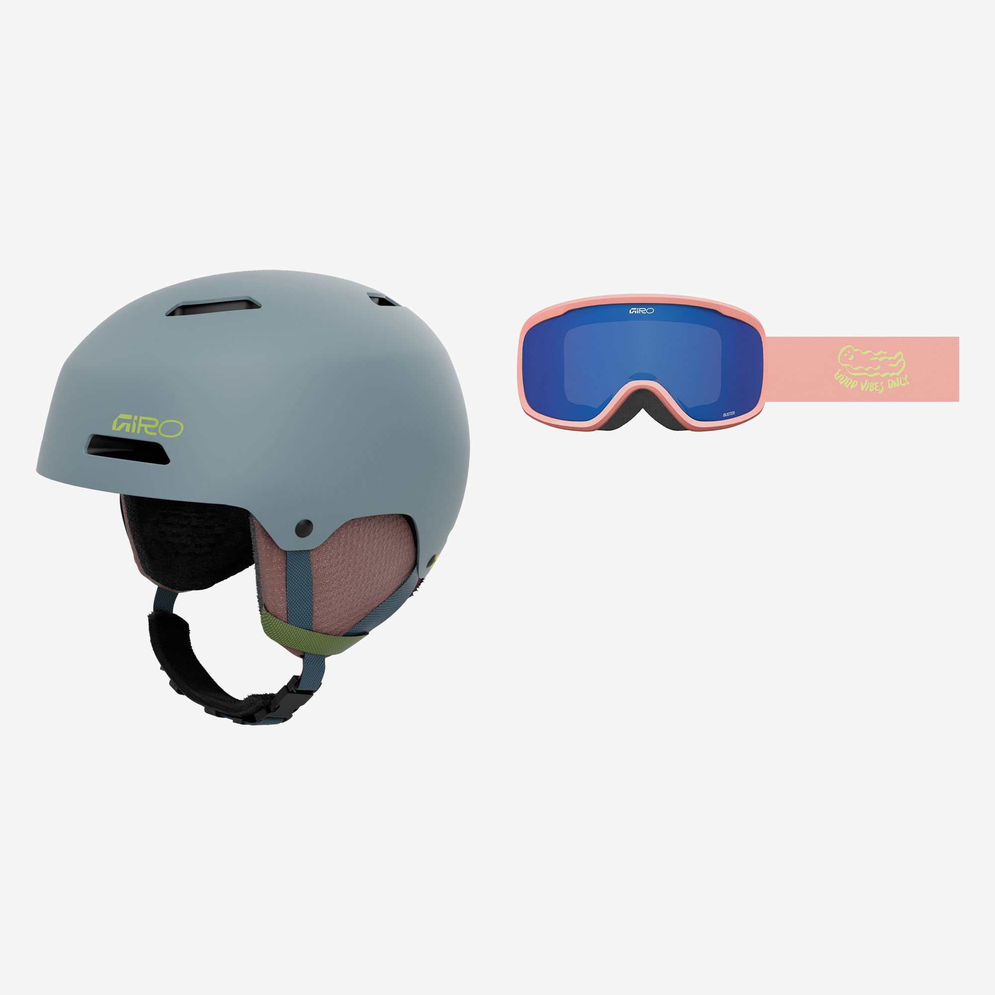 Crüe MIPS Skihelm/Skibrille Kombo