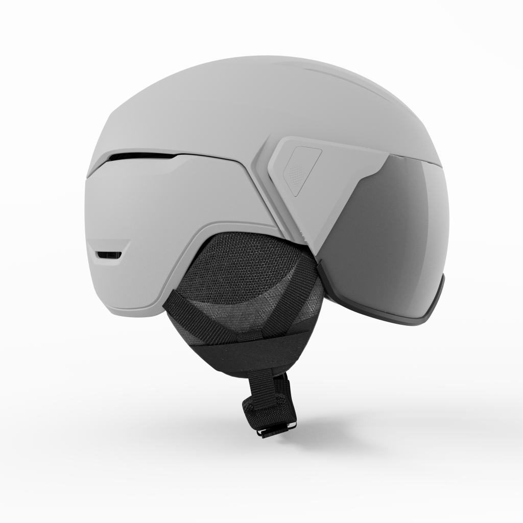 Giro Orbit Spherical Skihelm in GRAU