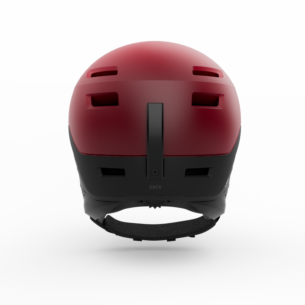 Giro Owen W Spherical Skihelm in ROT