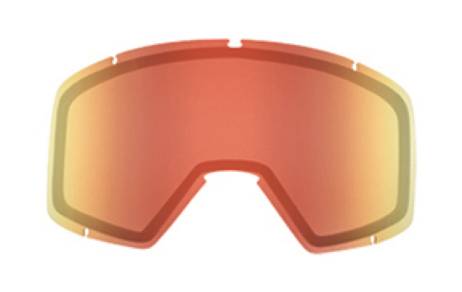 Giro Blok Lens Ersatzscheibe in ORANGE