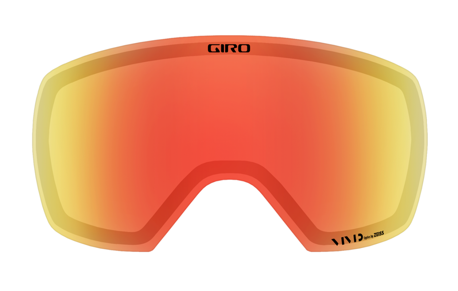Giro Contact Lens Ersatzscheibe in ROT