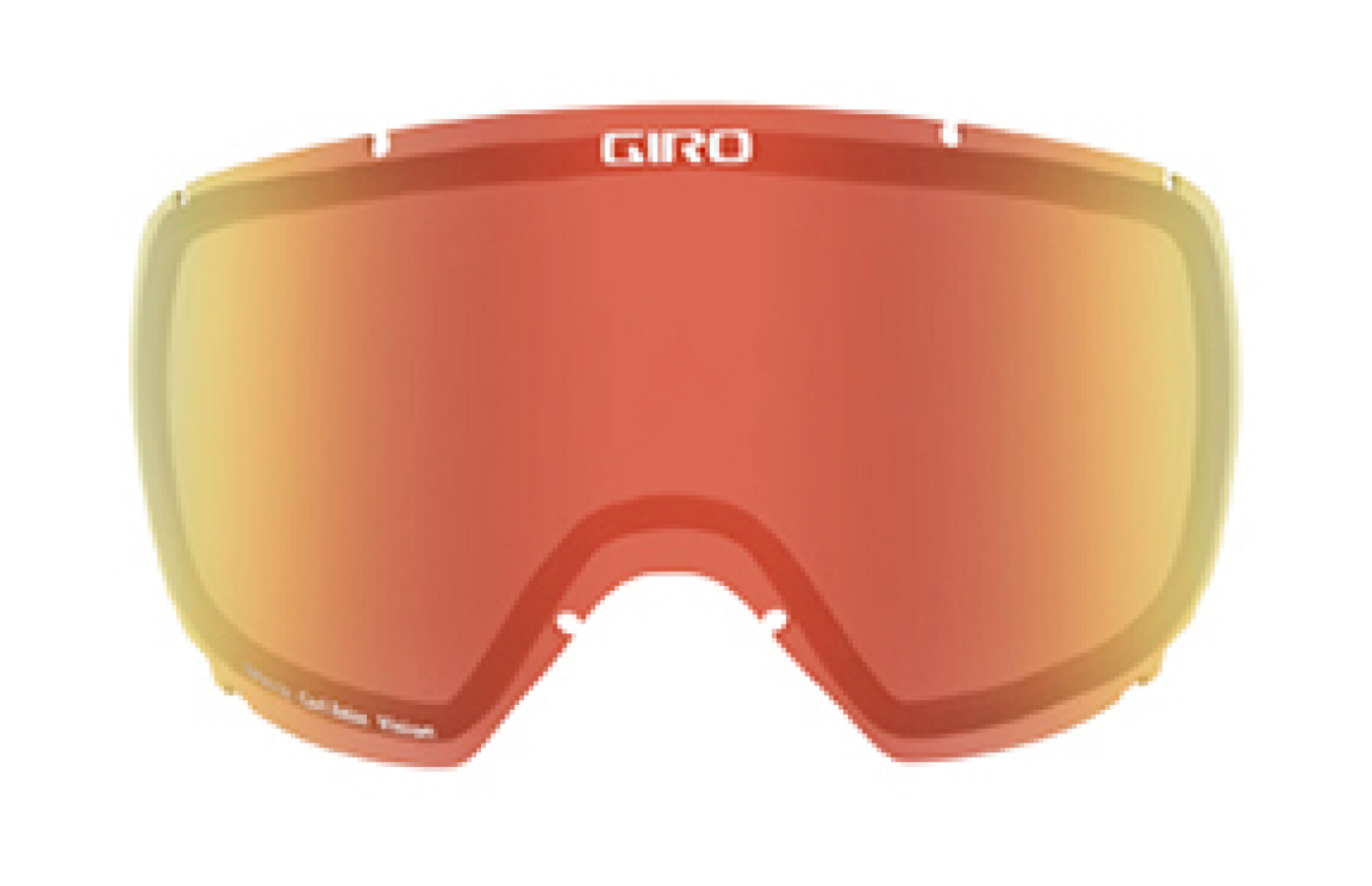 Giro Balance/Facet Lens in ORANGE