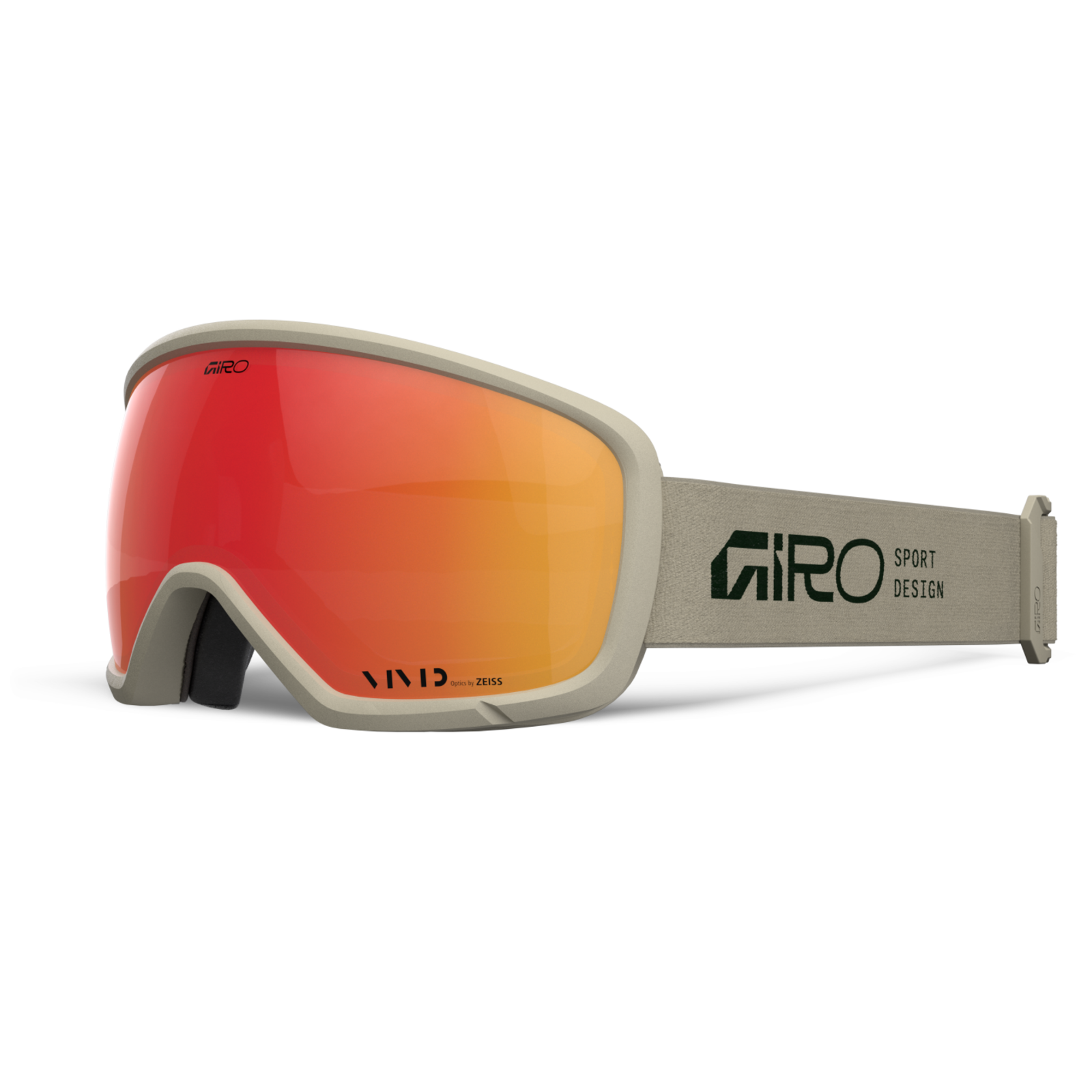 Giro Ringo Vivid Goggle Skibrille in BEIGE