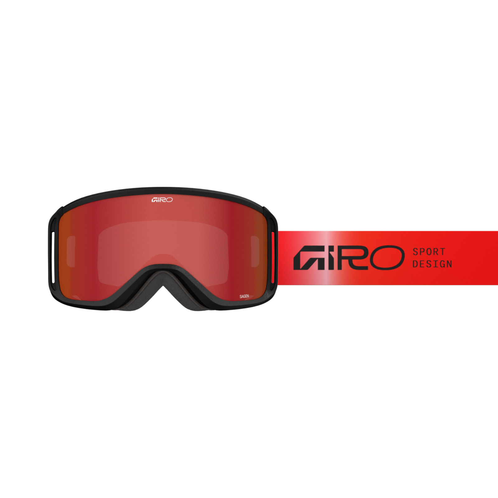 Giro Sagen Flash Goggle Skibrille in ROT