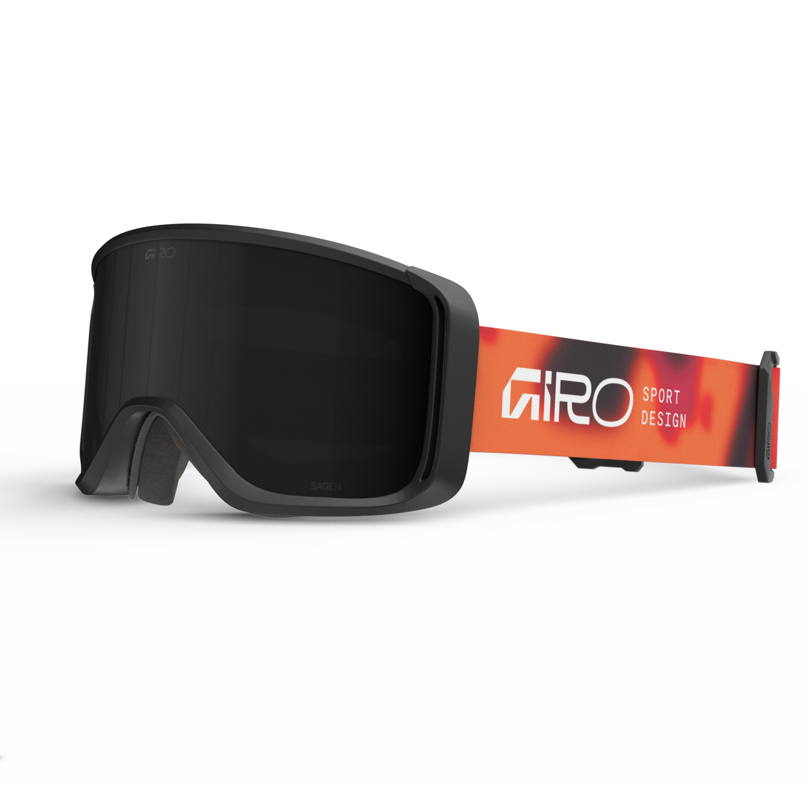 Giro Sagen Flash Goggle Skibrille in ORANGE