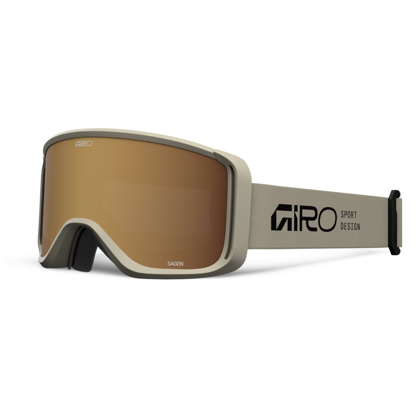 Giro W Sagen Flash Goggle Skibrille in BEIGE