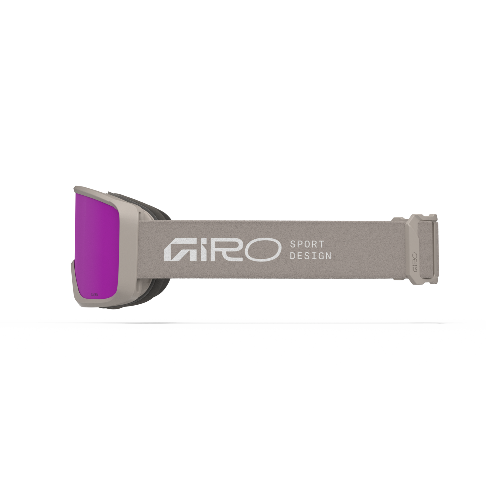 Giro W Sagen Flash Goggle Skibrille in GRAU