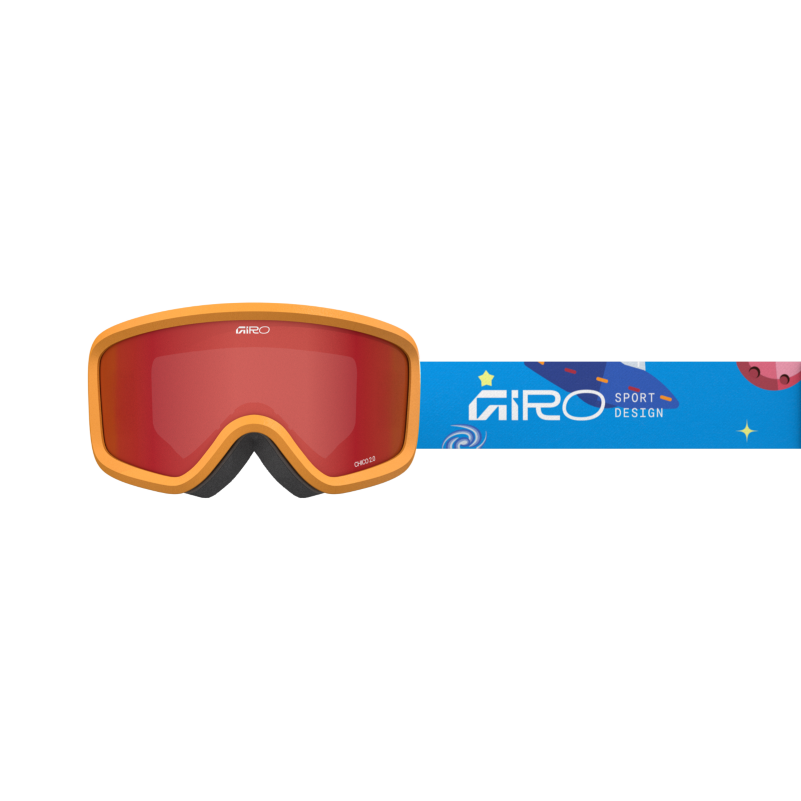 Giro Chico 2.0 Flash Goggle Skibrille in ORANGE
