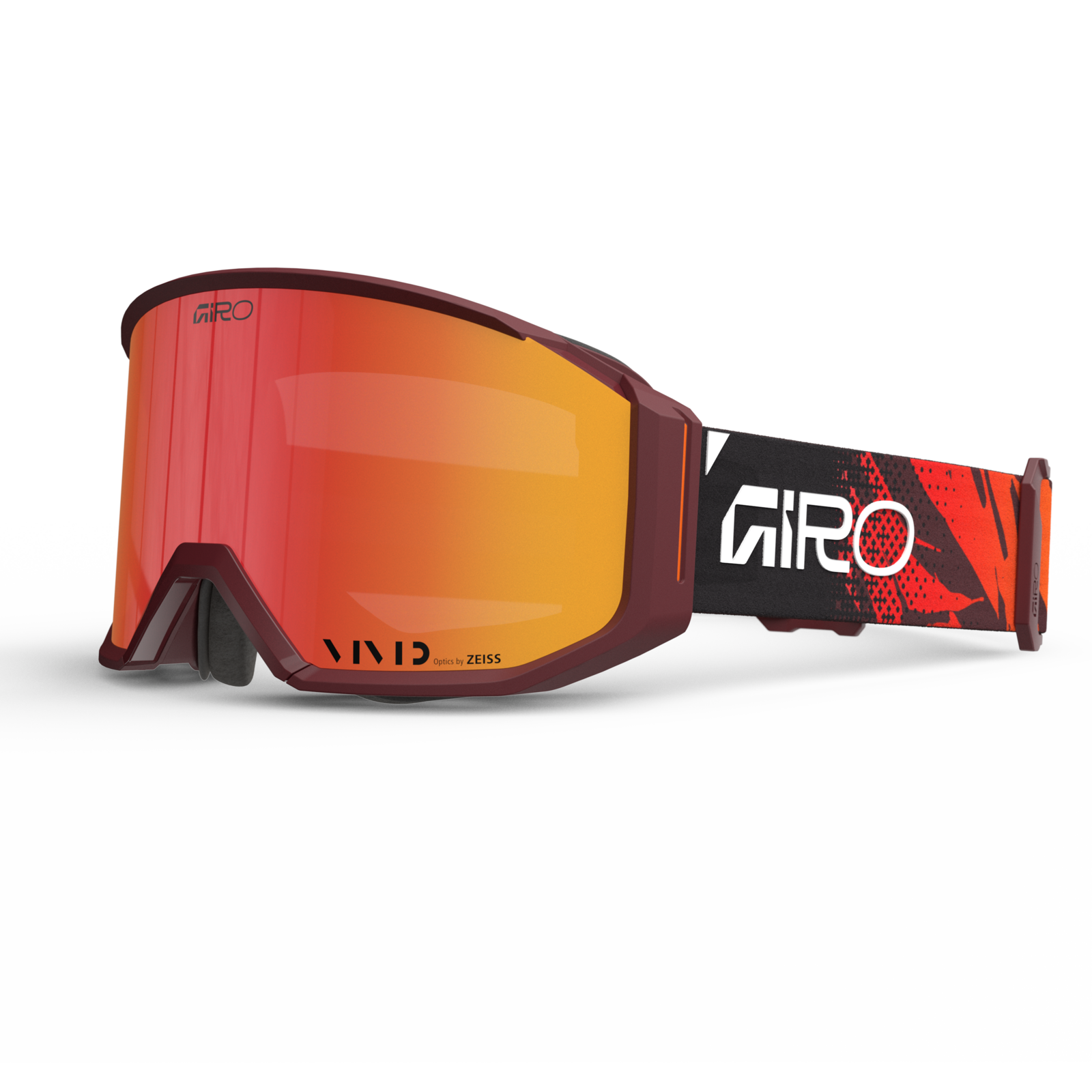 Giro Revolt Pro Vivid Goggle Skibrille in ROT