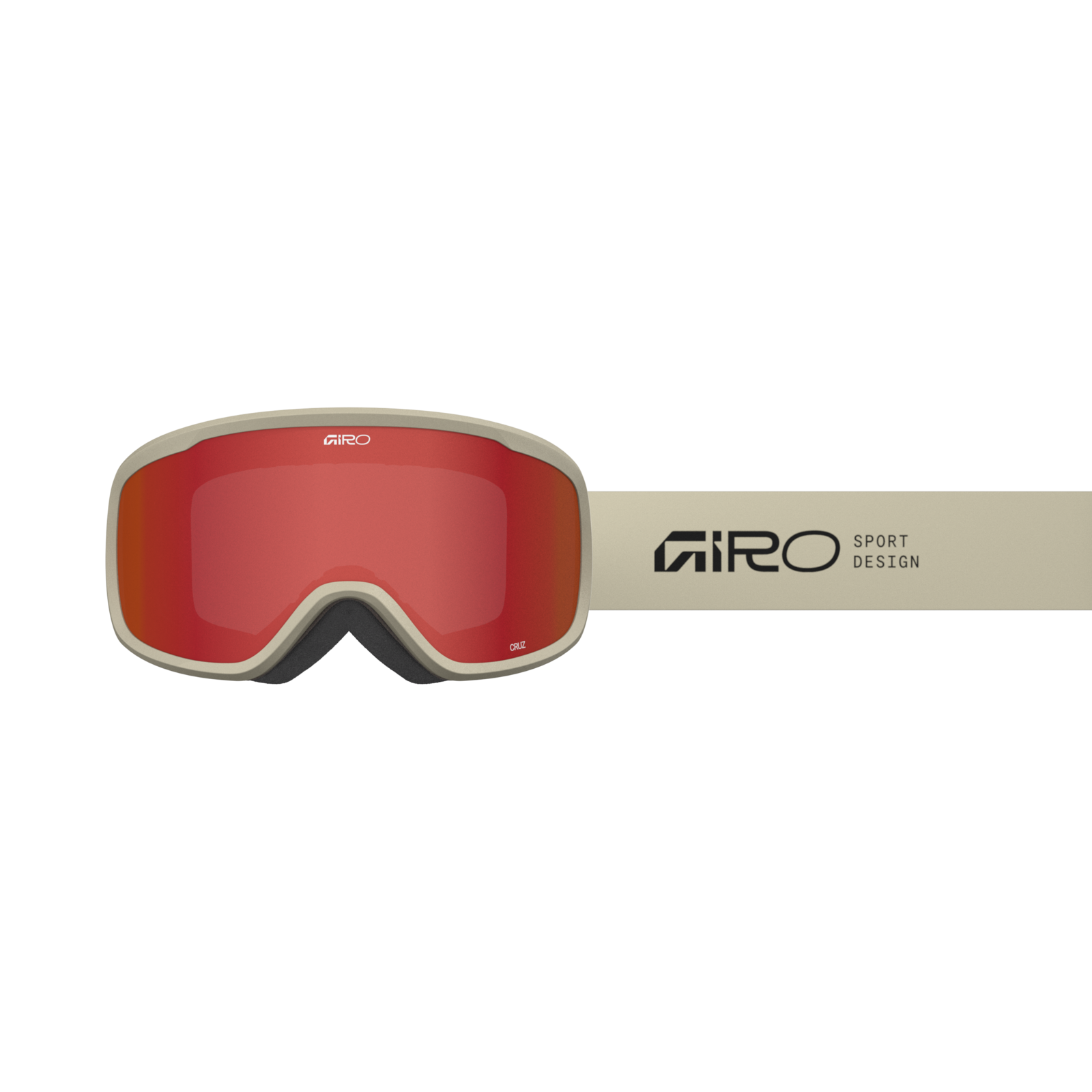 Giro Cruz Flash Goggle Skibrille in BEIGE