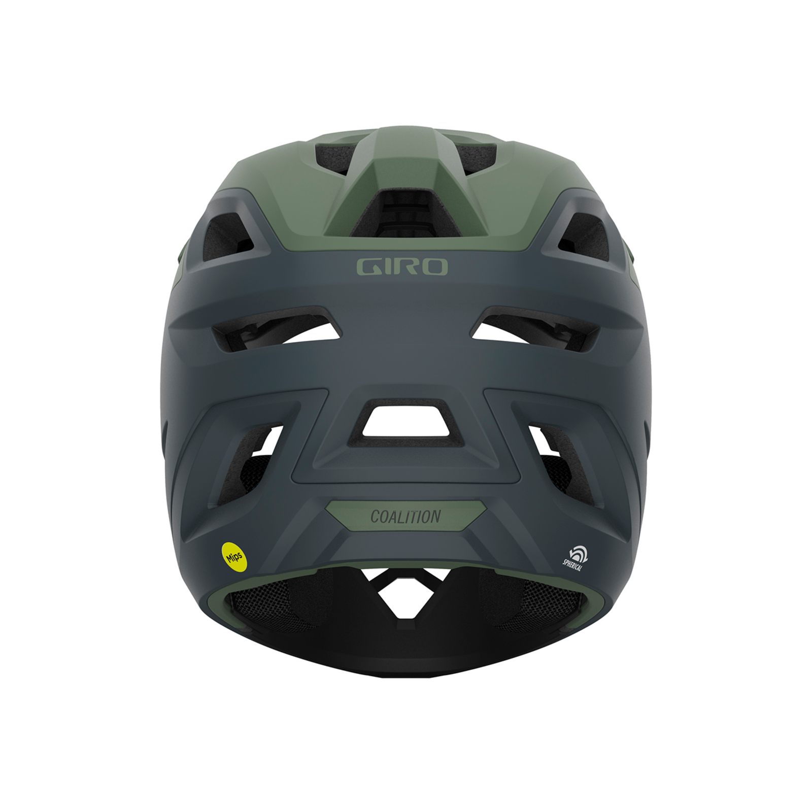Giro Coalition Spherical MIPS Vollvisier Helm in GRÜN
