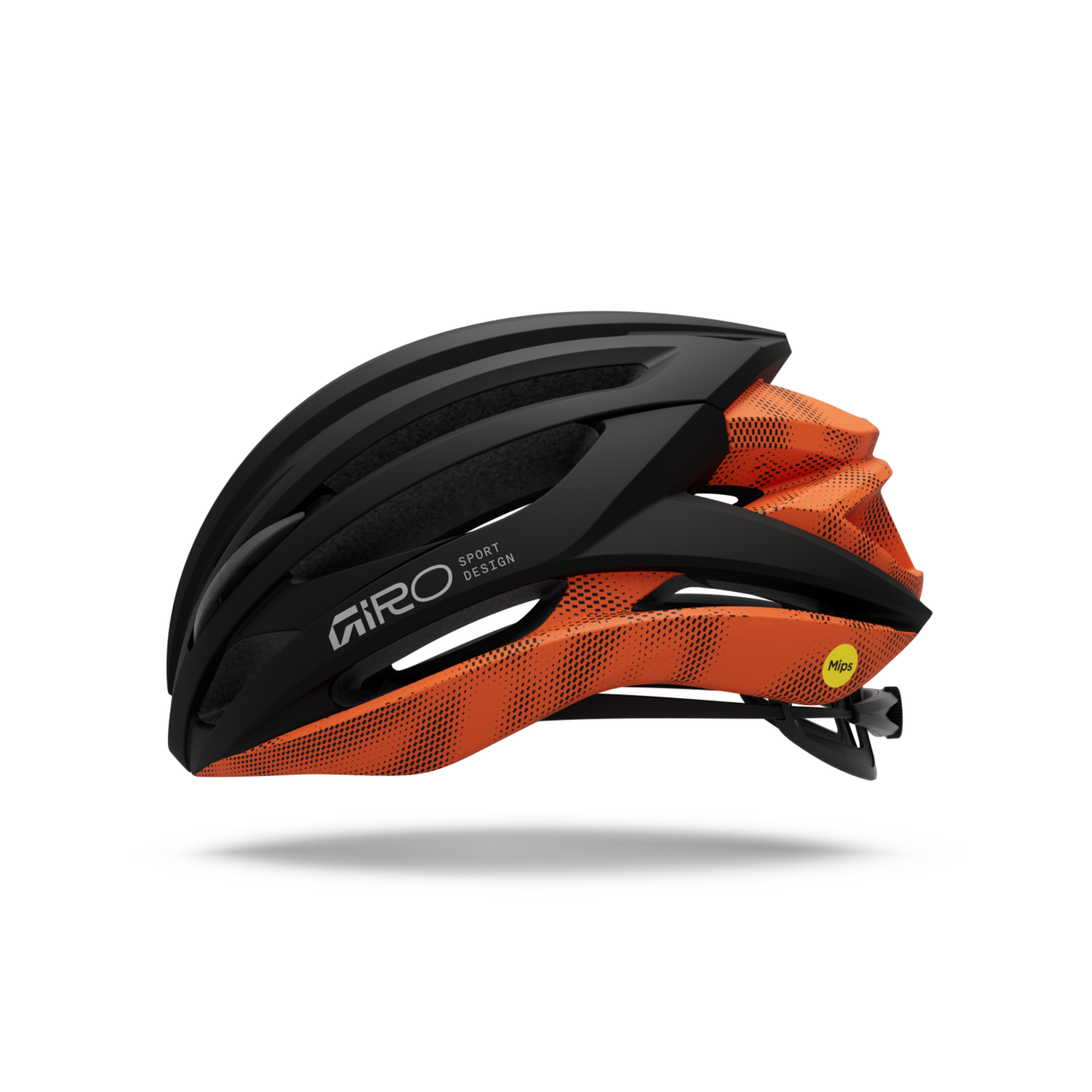 Giro Syntax MIPS Rennvelo Helm in ORANGE
