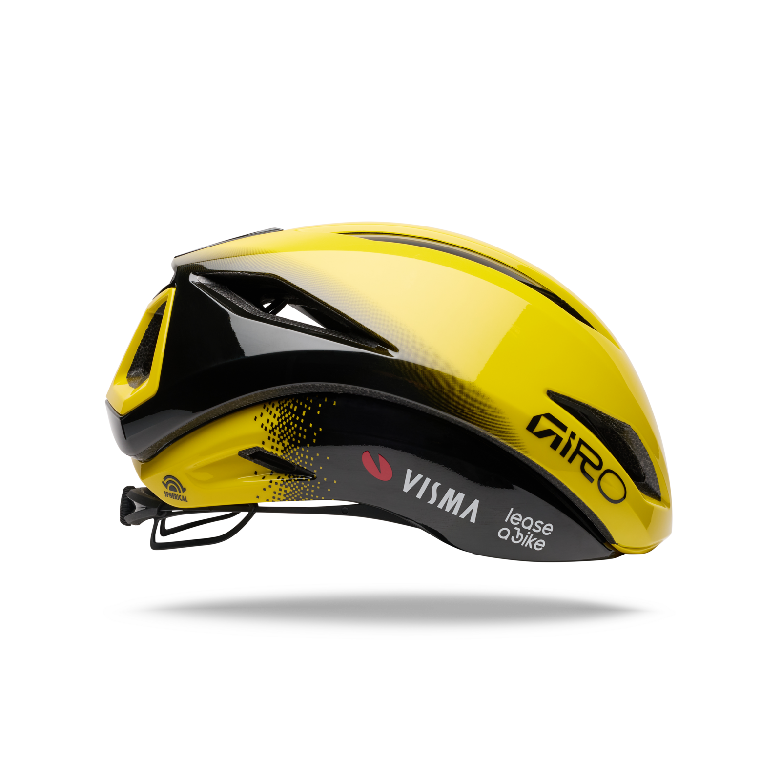 Giro Eclipse Pro Spherical MIPS Rennvelohelm in GELB