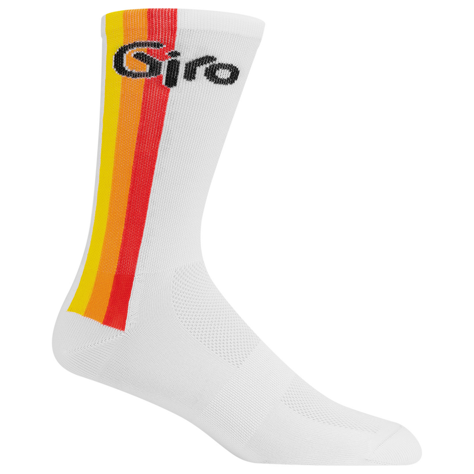 Giro Comp Racer High Rise Socken in WEISS