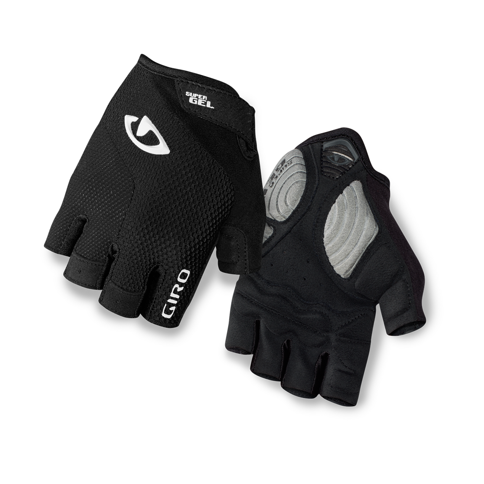Giro W Strada Massa S Gel Velohandschuhe kurz in SCHWARZ