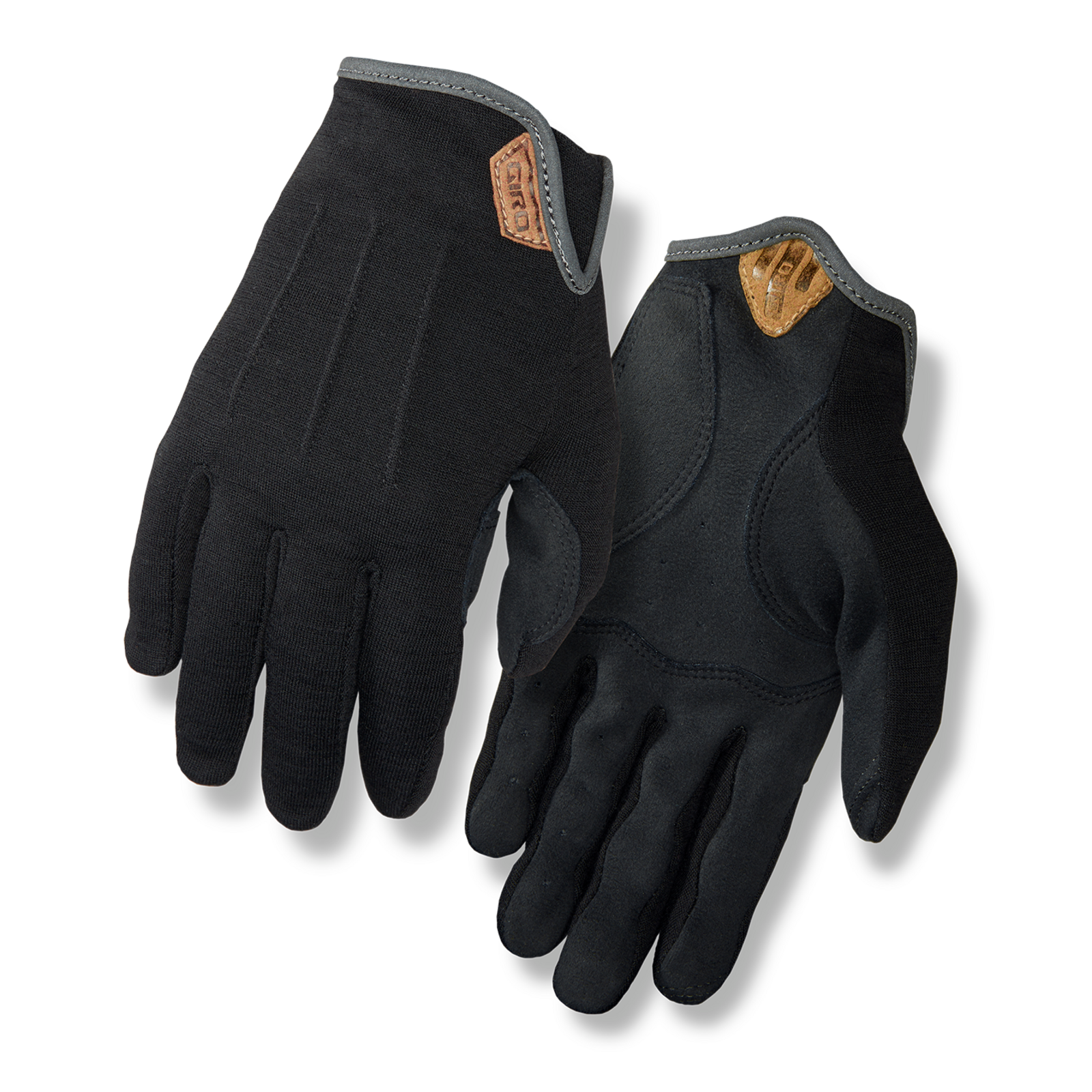 Giro D'wool Velohandschuhe lang in SCHWARZ