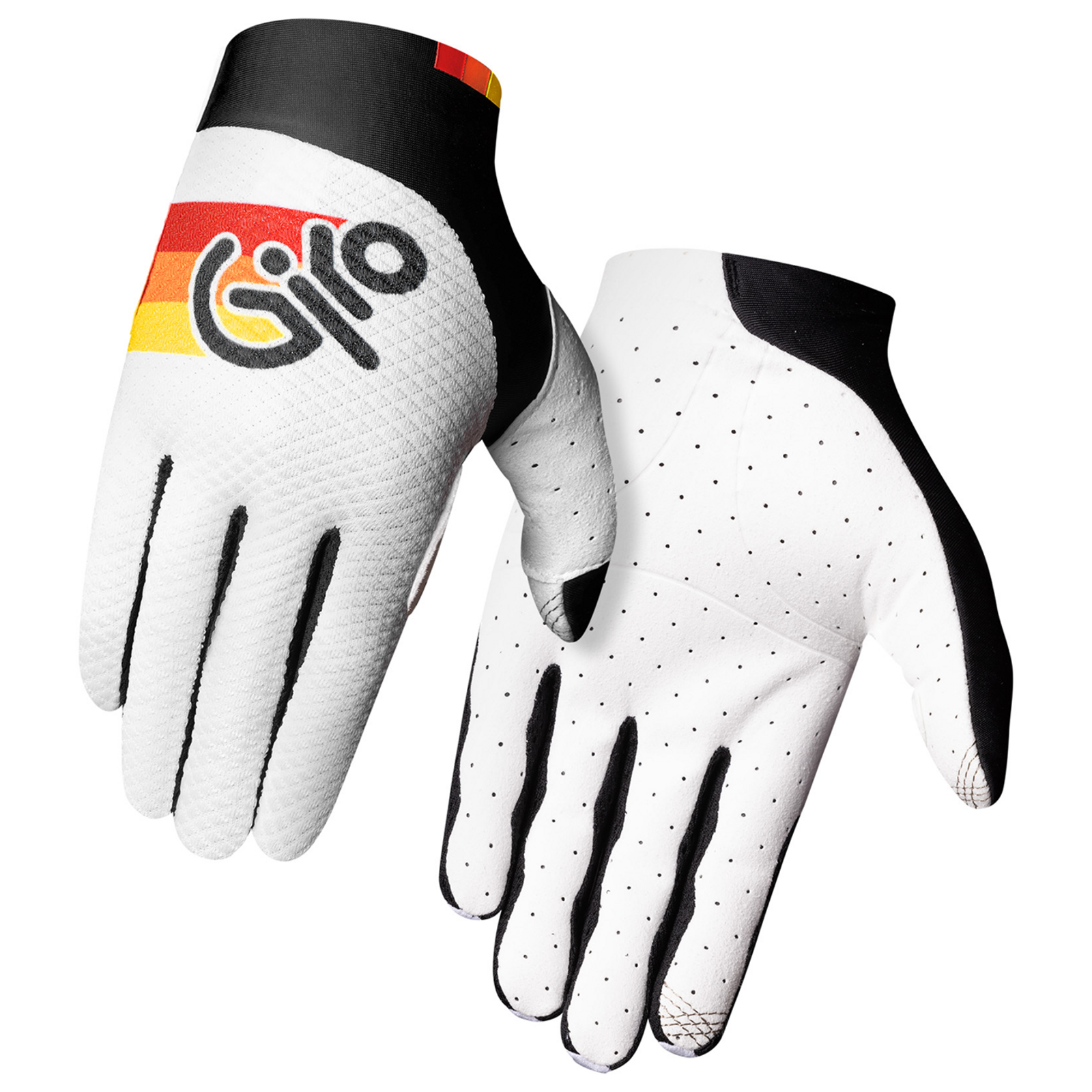 Giro Trixter Velohandschuhe lang in WEISS