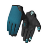 W La DND II Velohandschuhe lang - harbor blue/screaming teal / S