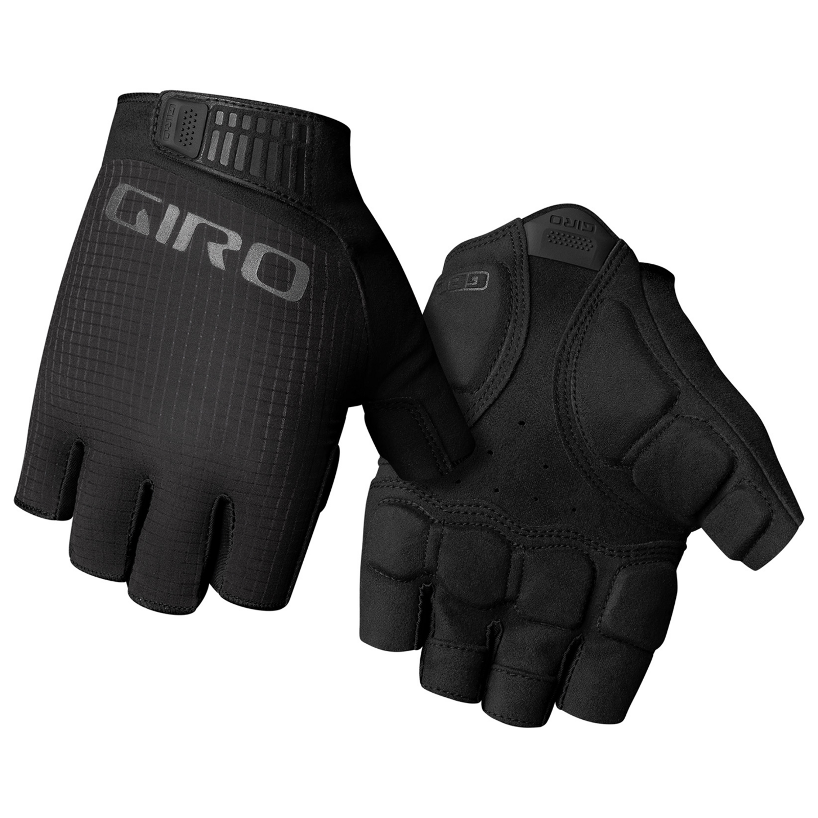 Giro Bravo II Velohandschuhe kurz in SCHWARZ