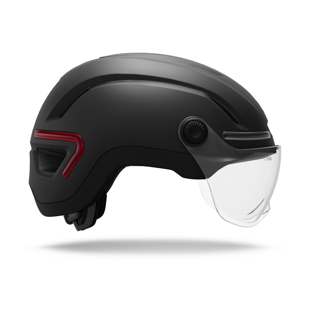 Giro Ethos LED Shield MIPS Stadt- und E-Bike Helm in SCHWARZ