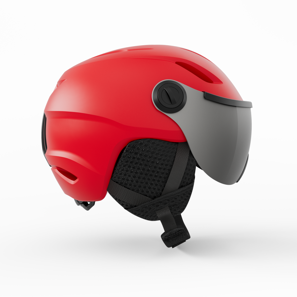 Giro Buzz MIPS Skihelm in ROT