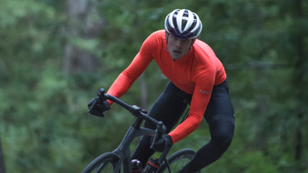 Giro M Chrono LS Thermal Jersey Biketrikot in SCHWARZ