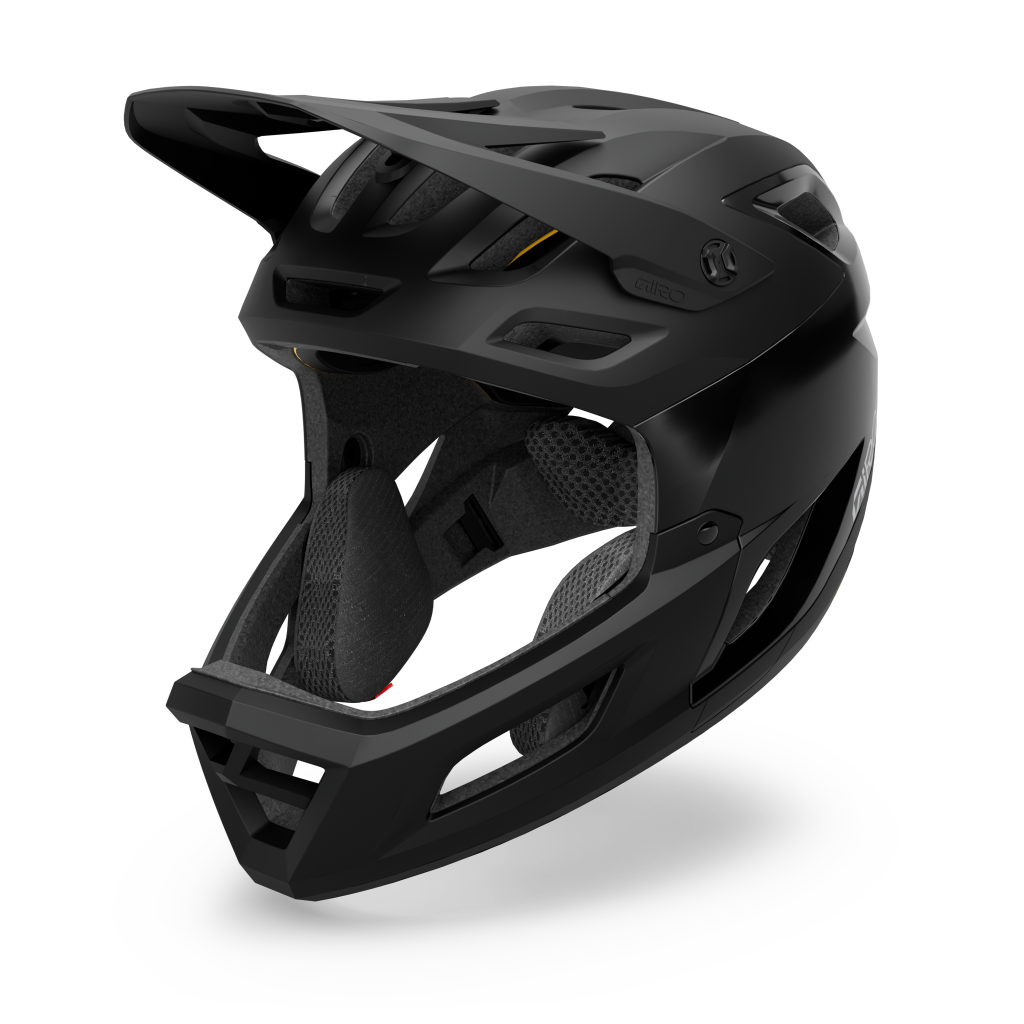 Giro Coalition Spherical MIPS Vollvisier Helm in SCHWARZ