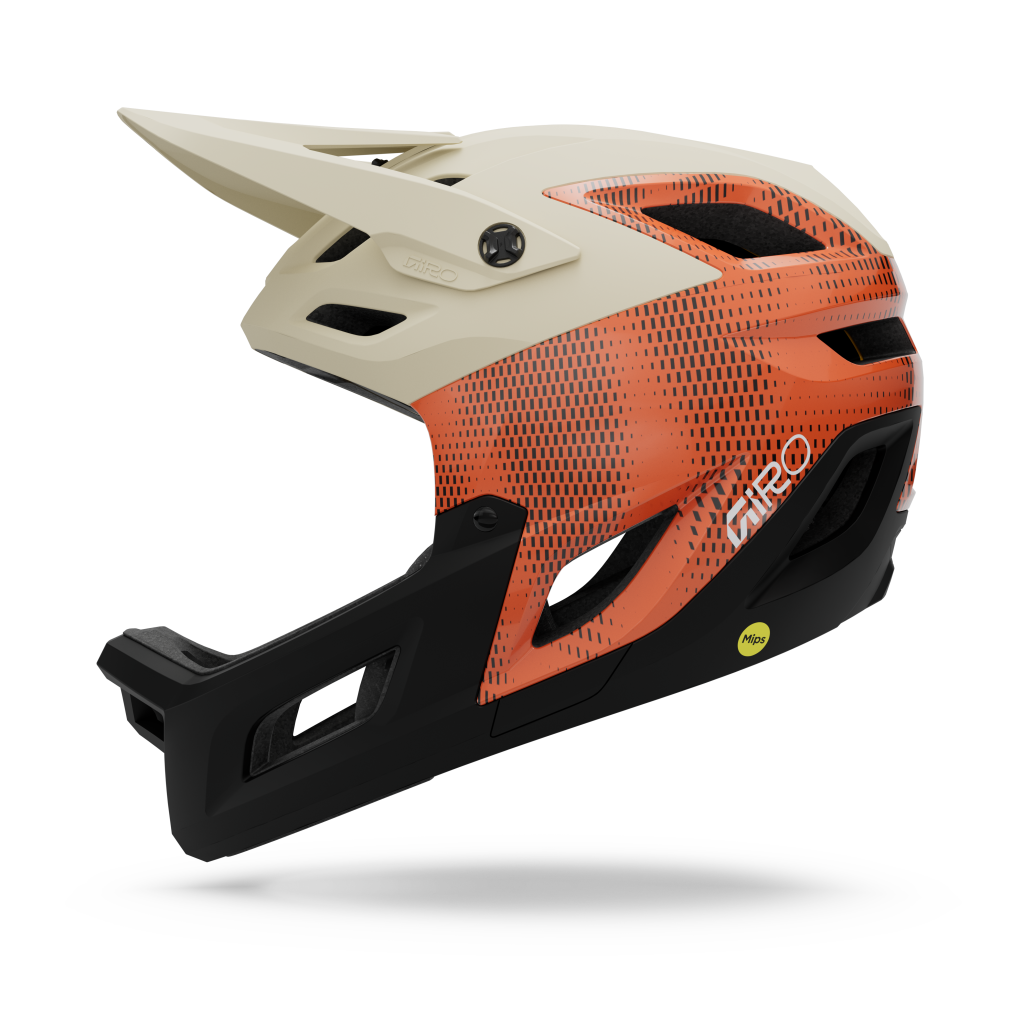 Giro Coalition Spherical MIPS Vollvisier Helm in ORANGE