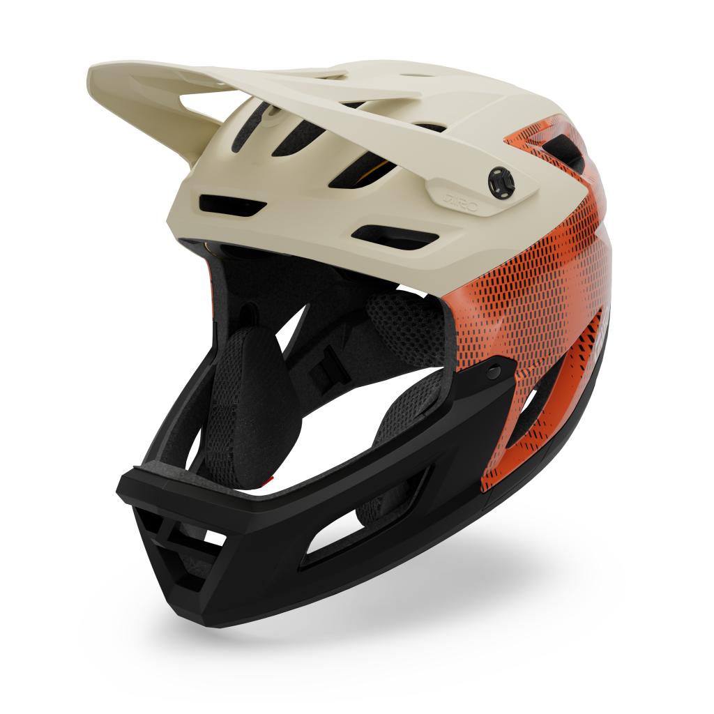 Giro Coalition Spherical MIPS Vollvisier Helm in ORANGE