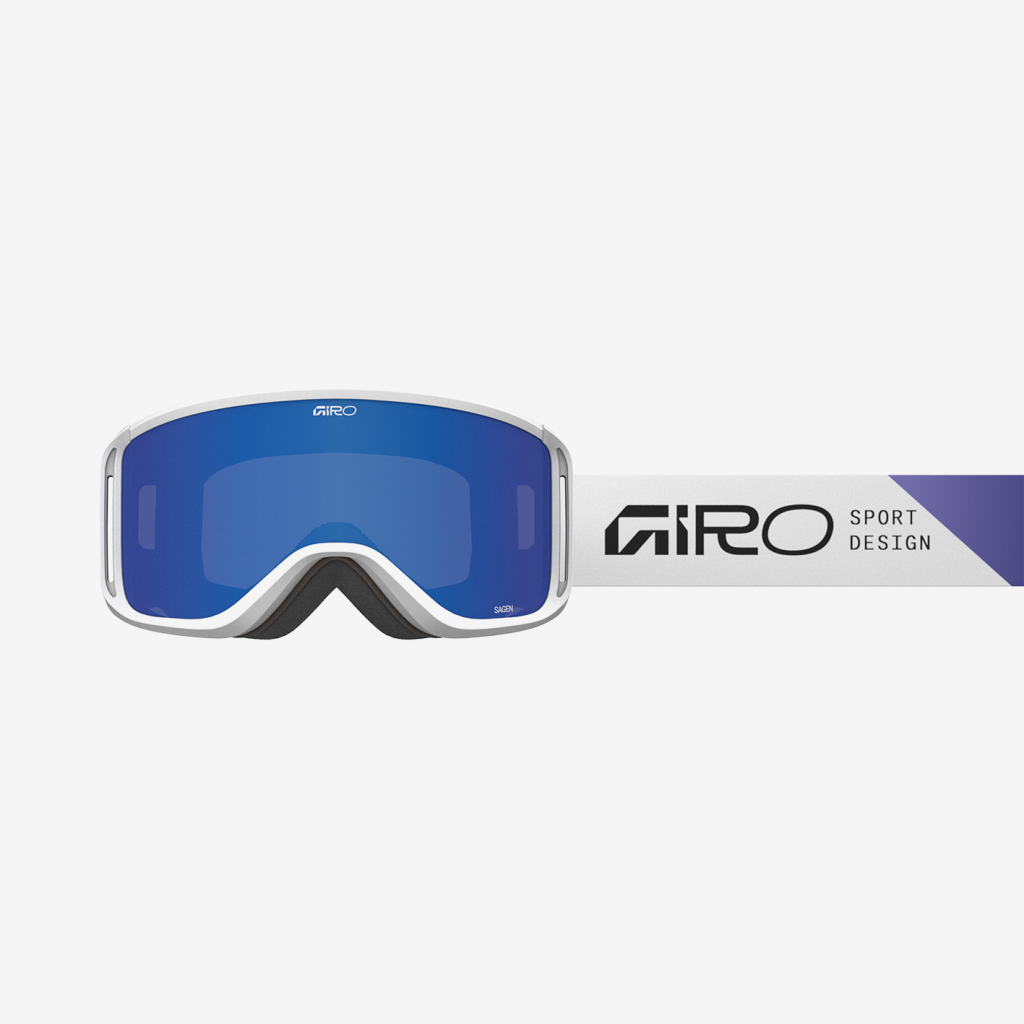 Giro Sagen Flash Skibrille in WEISS