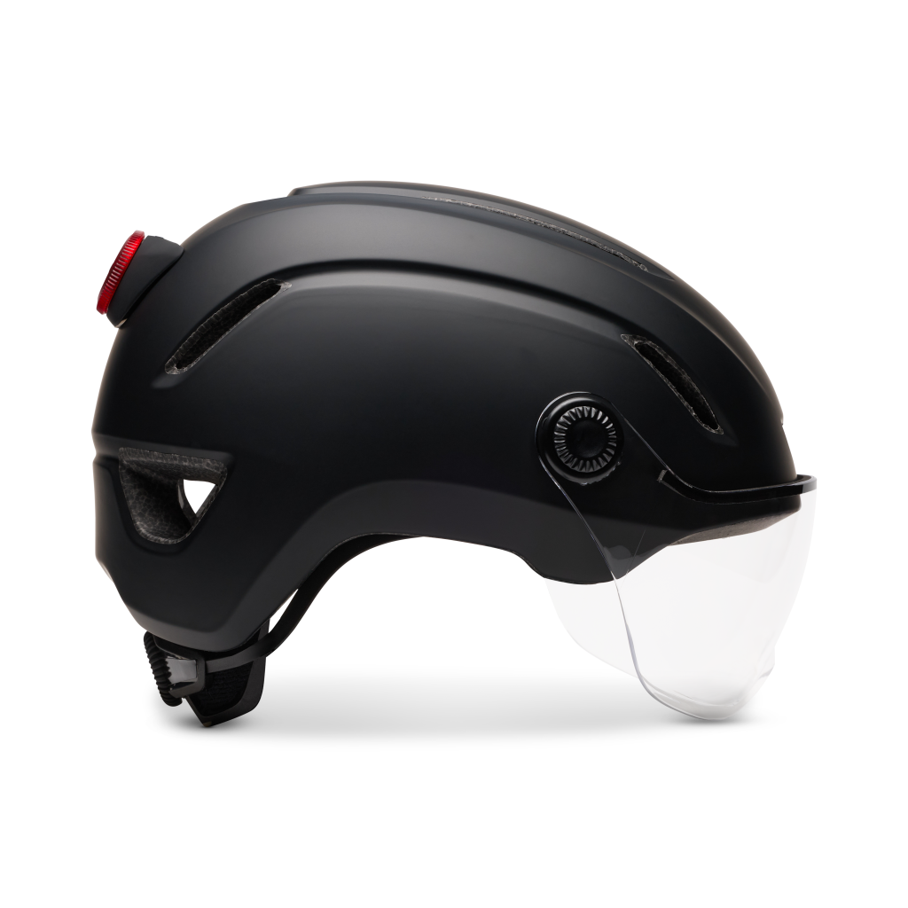 Giro Evoke LED MIPS Stadt- und E-Bike Helm in SCHWARZ