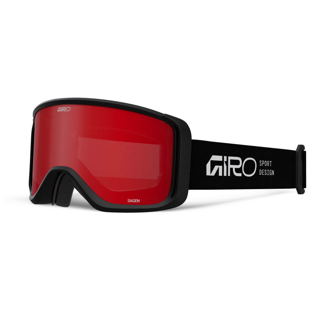Giro Sagen Flash Skibrille in SCHWARZ