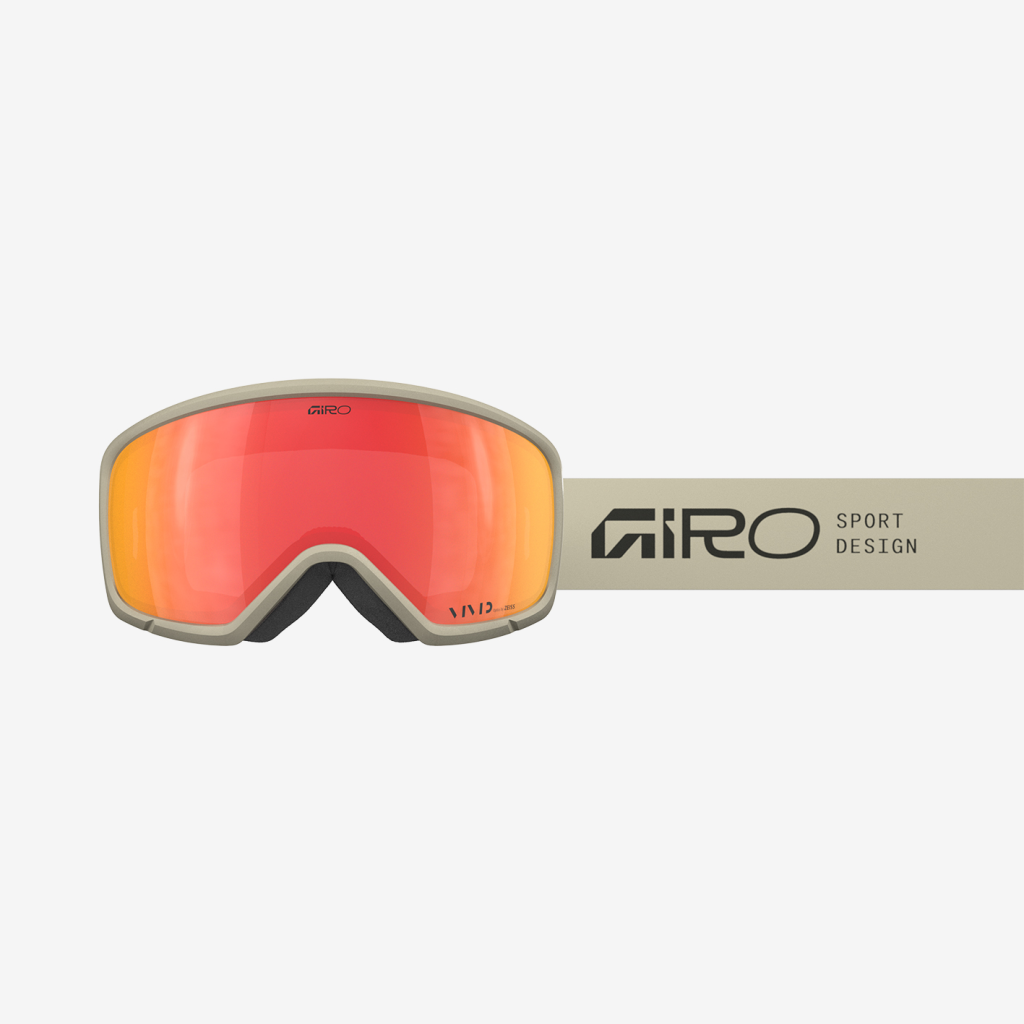 Giro Ringo Vivid Skibrille in BEIGE