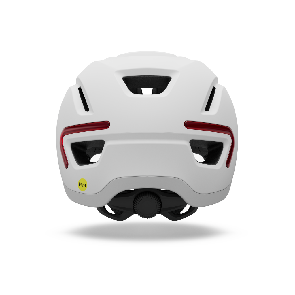 Giro Ethos LED Shield MIPS Stadt- und E-Bike Helm in WEISS