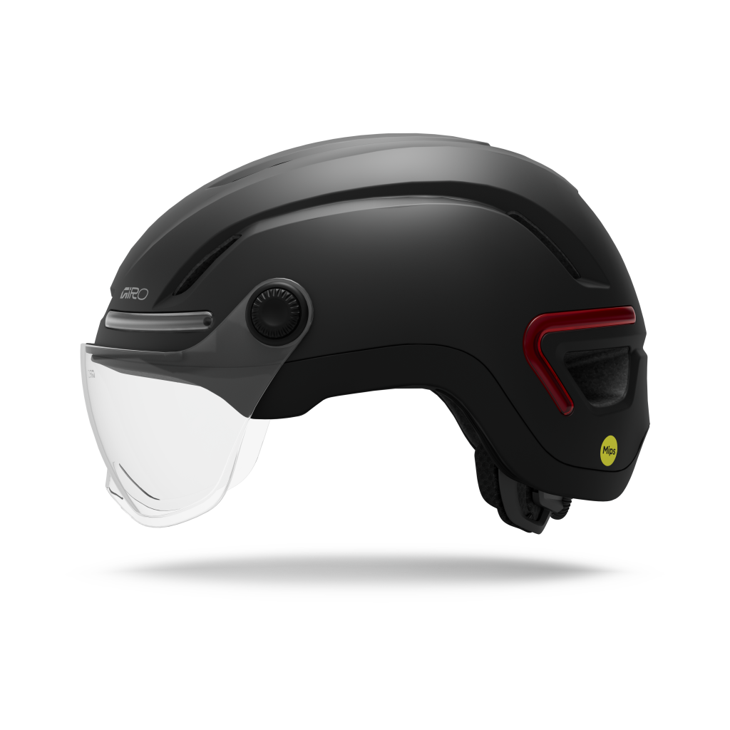 Giro Ethos LED Shield MIPS Stadt- und E-Bike Helm in SCHWARZ